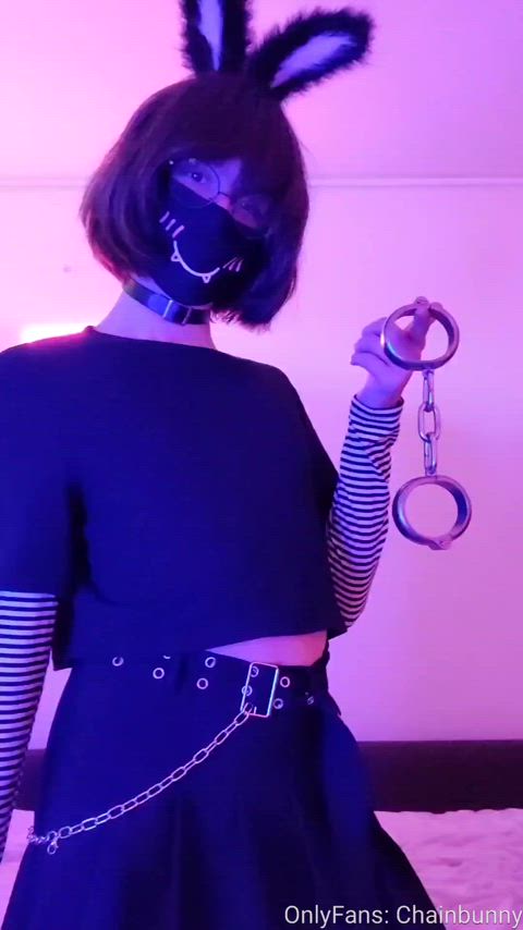 I'll totally take them off you later, I promise~ ⛓️💜