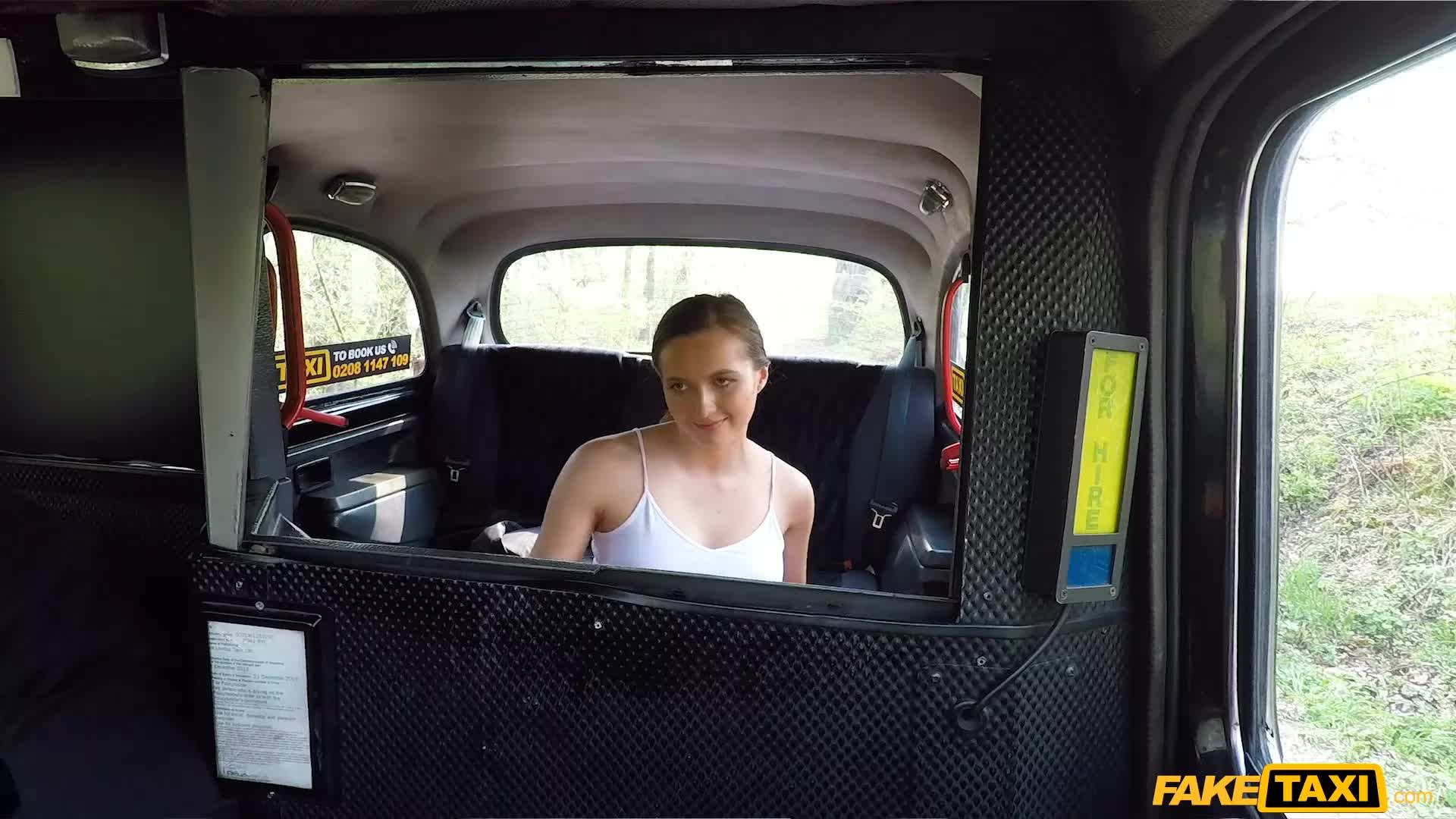 Stacy Cruz - Lovely brunette with blue eyes and natural boobs gives driver multiple orgasms