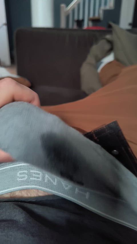Cumming in my boxer briefs