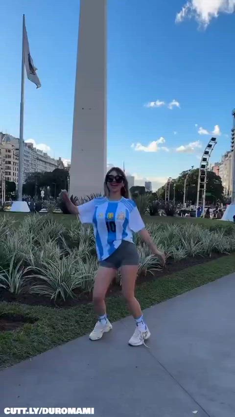 Amateur Argentinian Big Tits Exhibitionist Flashing Latina Public Tits Titty Drop Porn GIF by duromami