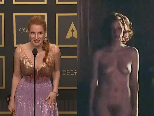 Boobs Jessica Chastain Redhead Porn GIF by celebsprincess