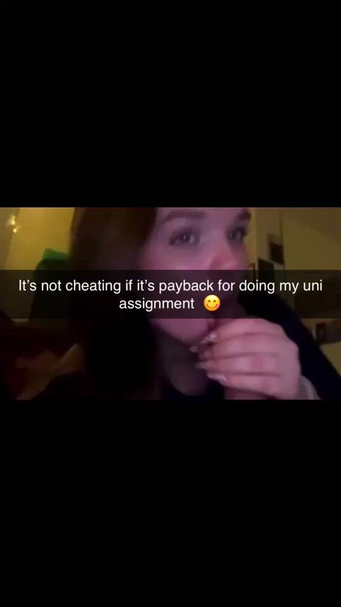 It’s not cheating if he did me a favor