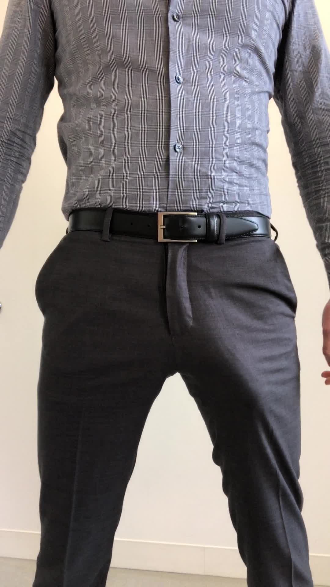 It’s unprofessional to stare in the halls - come into my office instead