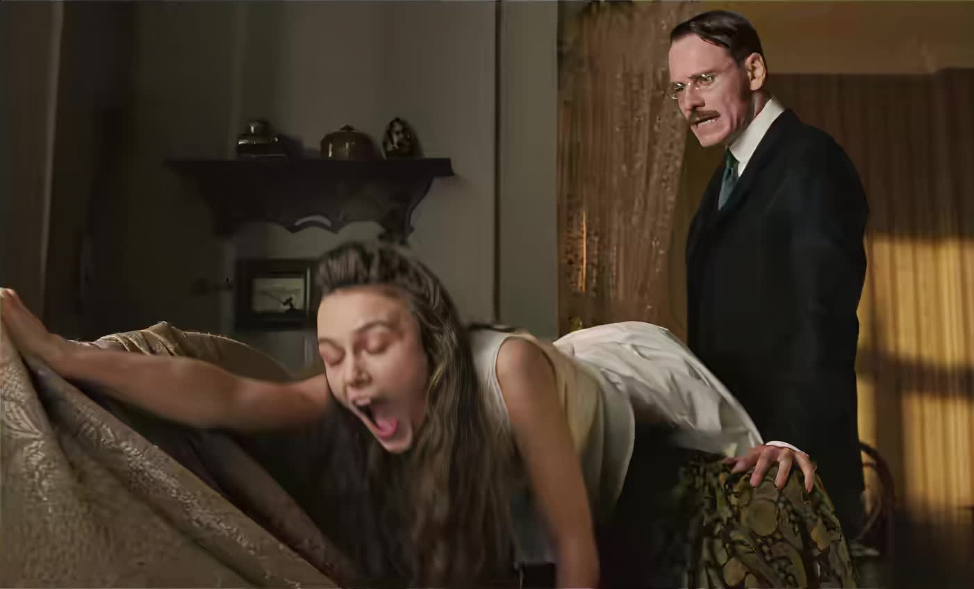 Keira Knightley orgasm plots in 'A Dangerous Method'
