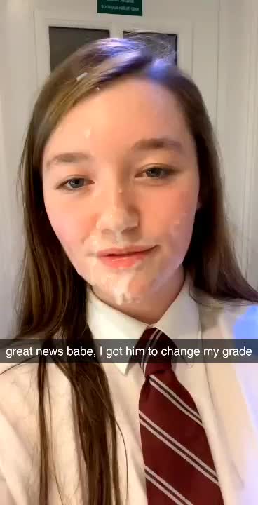 The Test Was Super Easy for 18Yo Girl