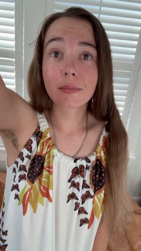 Dangling under my dress