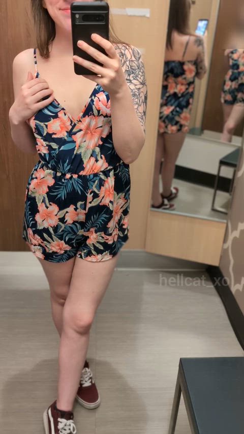 I like to let the dads help me pick out outfits