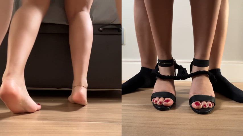 Are you in team soles or team toes, cuck?