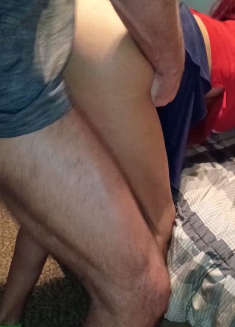 Grandma takes a creampie
