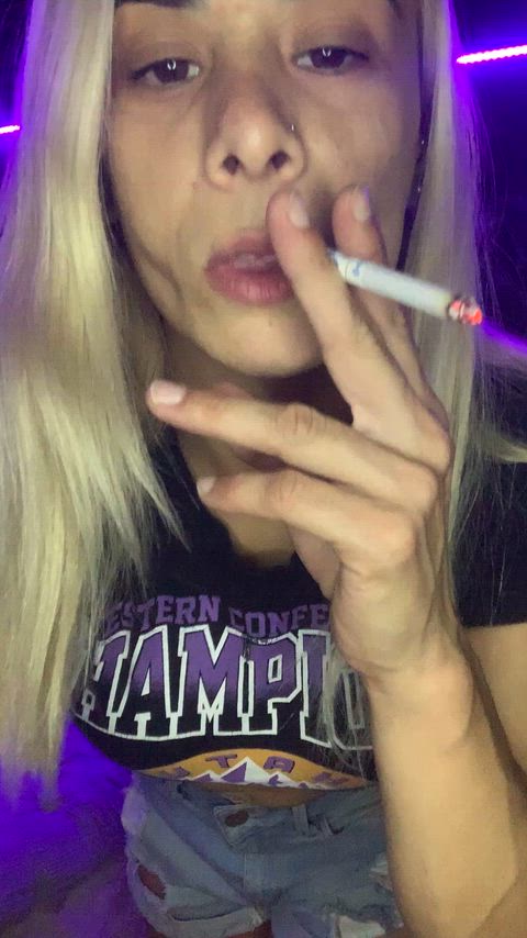 What would you do if I smoked while taking my clothes off?