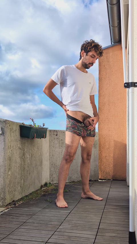 Would you Piss while your Neighbor could Watch you?