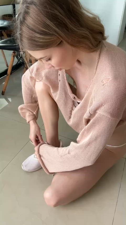 I'm always without bra