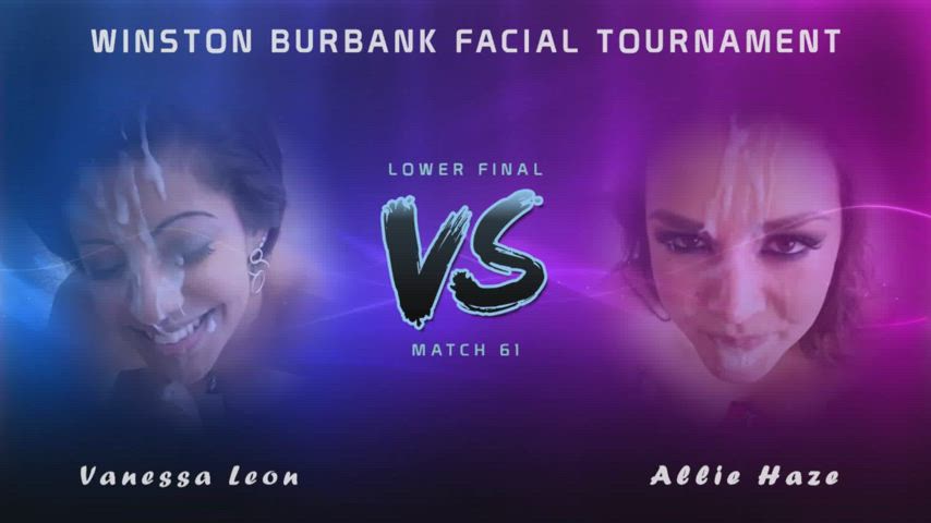 Allie Haze Competition Cumshot Facial Huge Load Vanessa Leon Porn GIF by monkeycritic