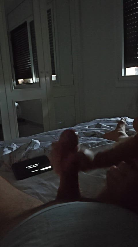 She takes care of my morning wood