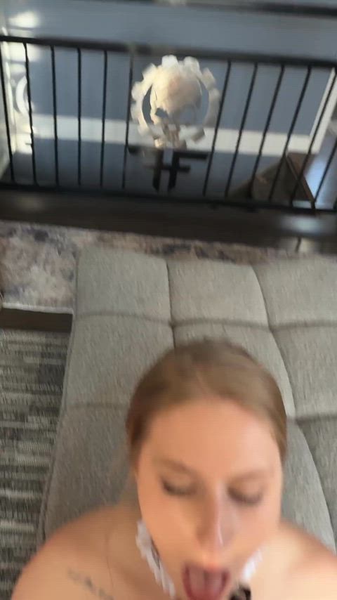 Amateur Big Tits Blonde Boobs Cumshot Facial NSFW OnlyFans Tits Porn GIF by deedeebabbii