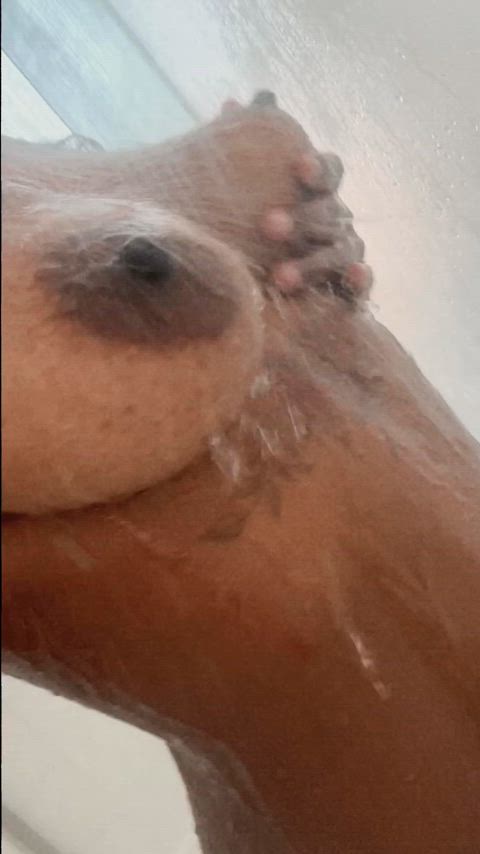 Bouncing around in the shower