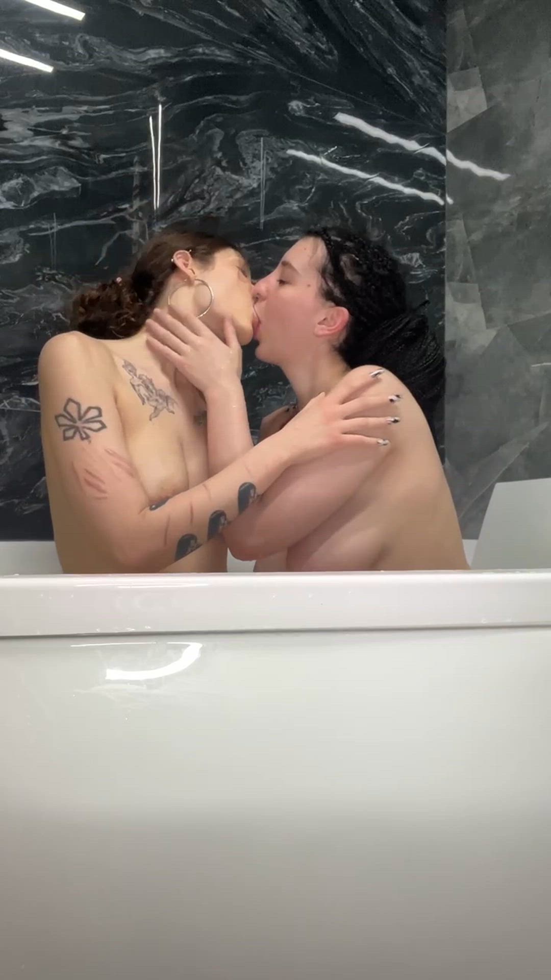 Girls just kiss differently!