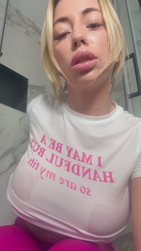 Squeezing out every drop to melt my stress away