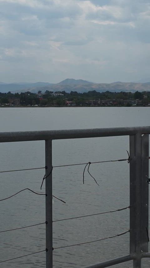 What a view at Sloan Lake