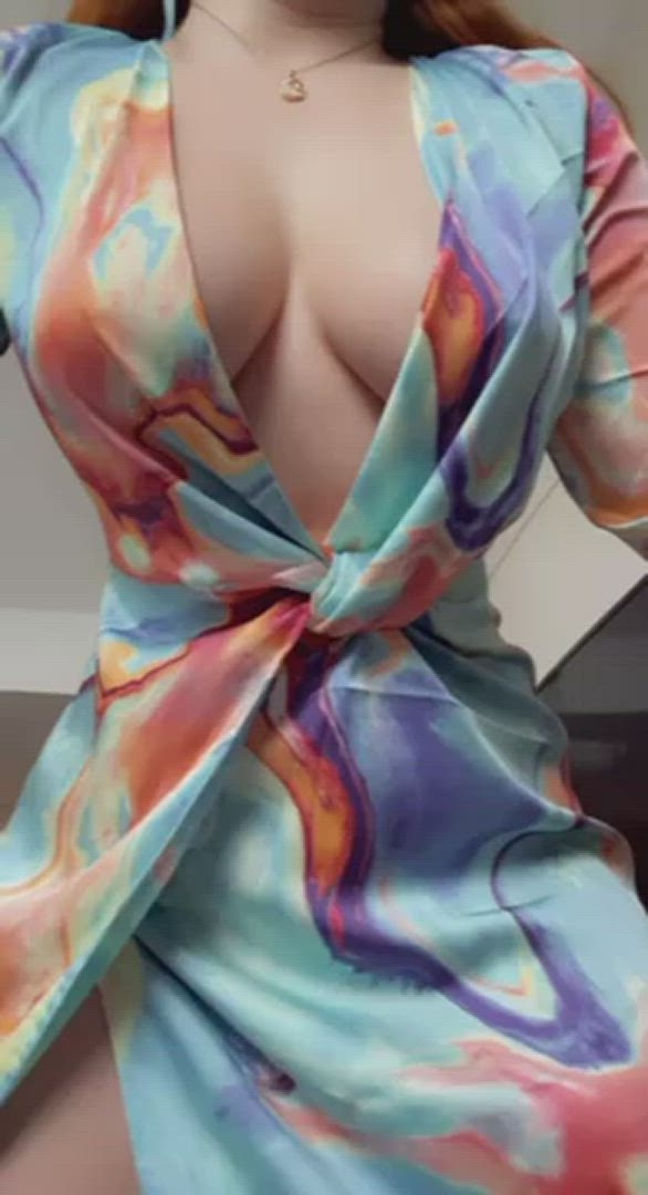 So lucky I have pretty boobs to bounce
