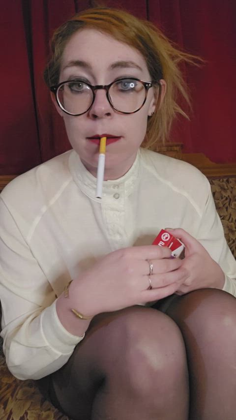 Smoke Cigarettes and Pay Me.... In this clip, I command you to smoke with me. I encourage your dirty nasty nicotine lungs. You are going to smoke as much as I do, 3 cigarettes. You are going to hold your breath when prompted, or else you get punished by becoming my pay bitch pig. I laugh at you for being such a loser, you do nothing more than crave my second hand smoke. You are going to lust for my smokey mouth, ruined teeth, and smokers cough until you become as addicted as I am, and paying me thumbnail