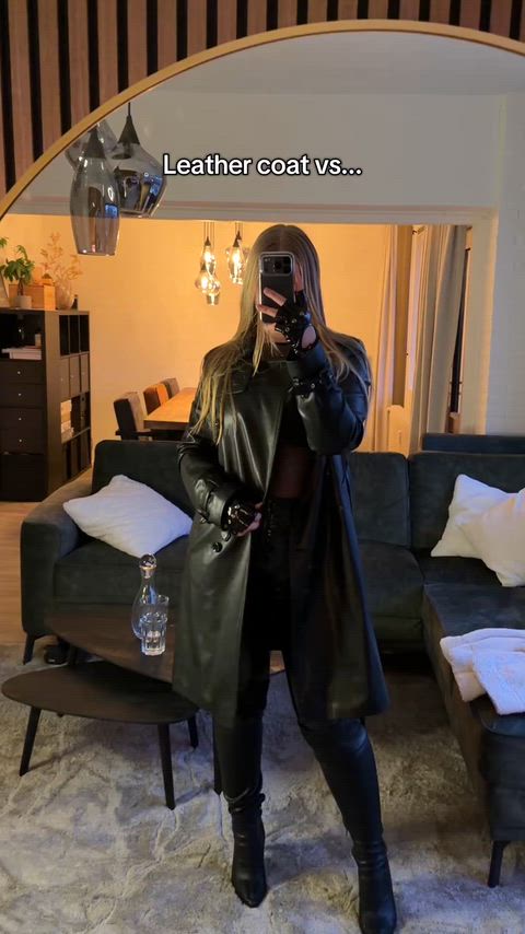 Dominant Dominatrix Homemade Latex Latex Gloves Leather Mistress Tease Porn GIF by xisabelcortezx