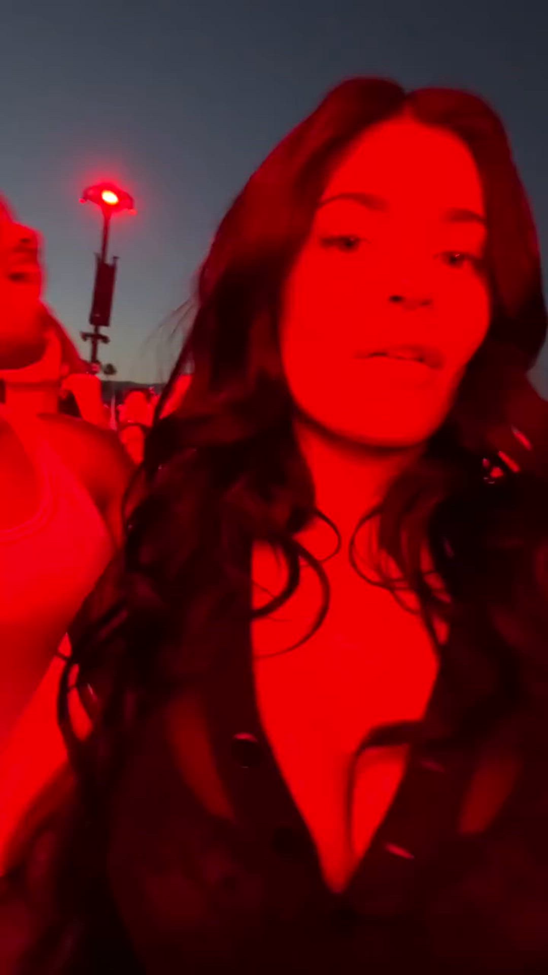 Dancing at Charli XCX - IG 04/25