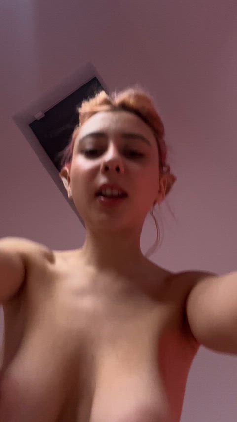 Be honest, would you suck these tits even if they're saggy?