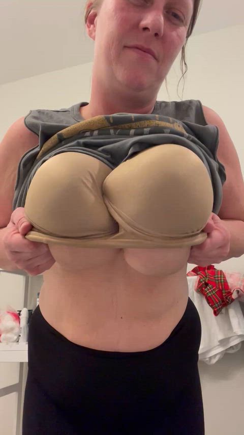 most men can't handle these jugs, will you be able to help me out with them?