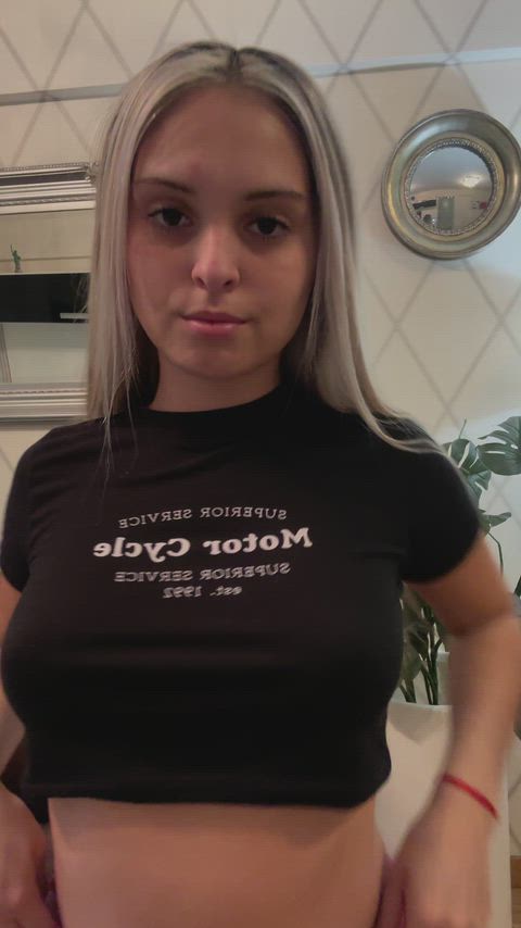 hope you like my teen boobs  reveal