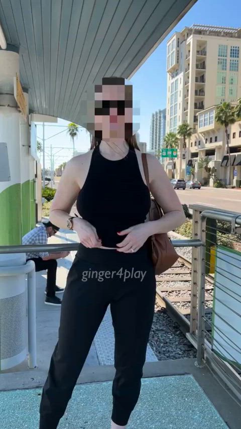 Amateur Ass Big Tits Cuckold Cumshot Hotwife MILF Tits ginger4play Porn GIF by ginger4play2