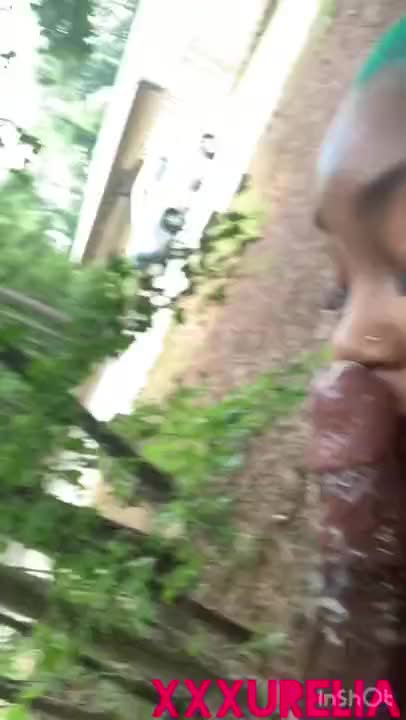 Green Haired Negress