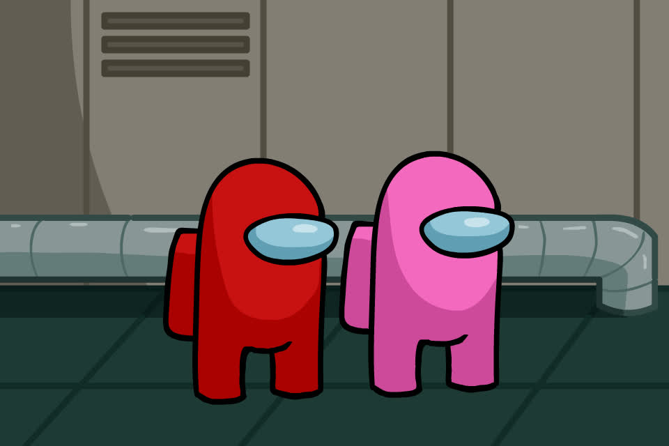Among us, We Fuck, Red and Pink