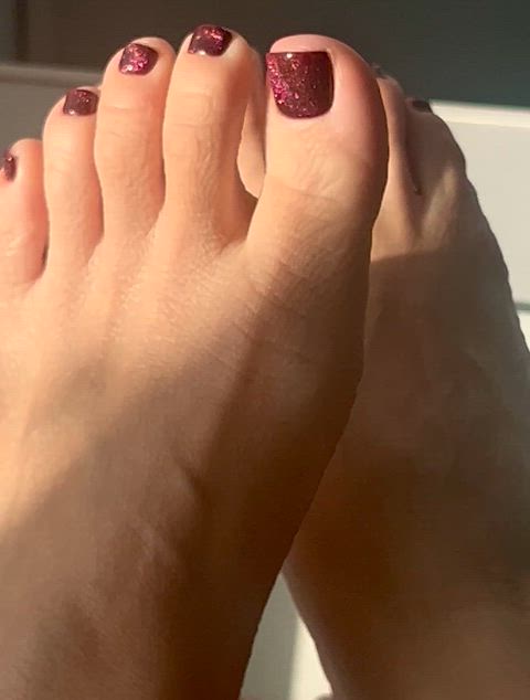 Don’t blink. The moment my toes move is worth the wait.
