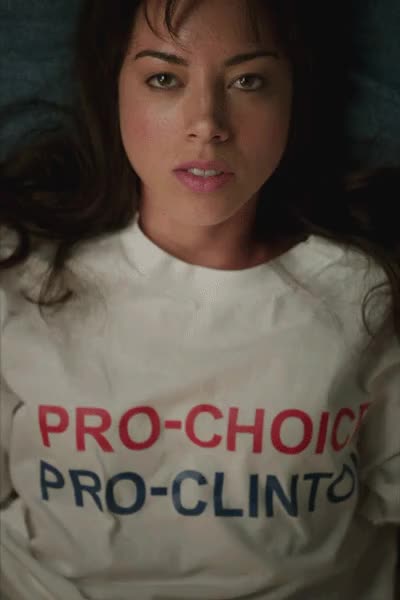 Aubrey Plaza Touching Herself Getting Ready For A Rough Fucking
