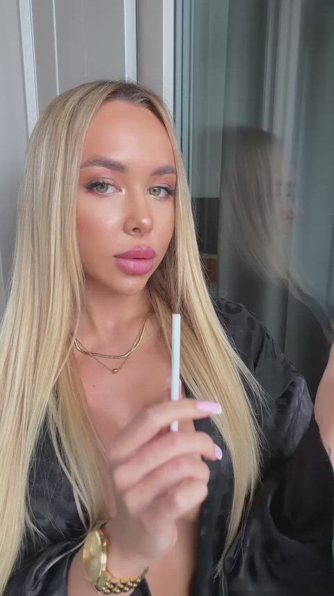 OnlyFans Smoking Tits Porn GIF by blushlovee