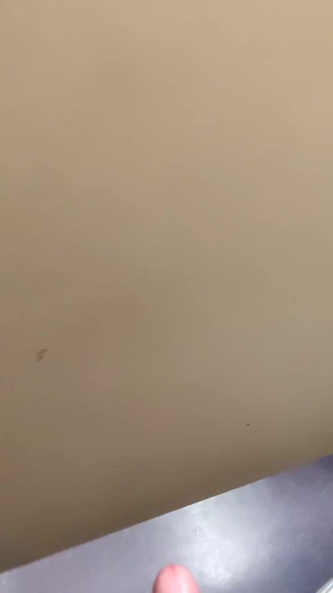 Busting a nut onto a bathroom stall wall #Winnipeg