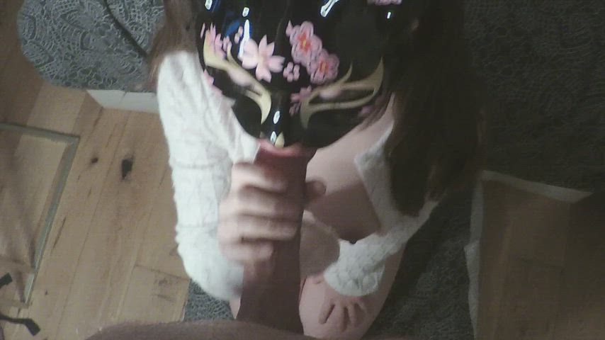 I have the most fun when I'm throating him