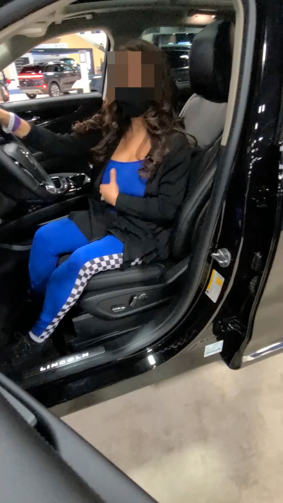 My Asian auto show titties