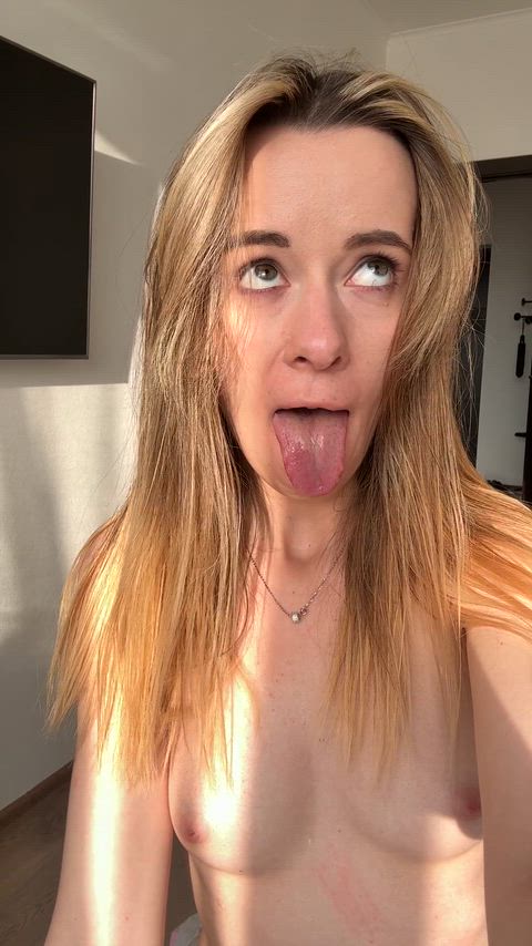 Soaked, eyes back, fucked dumb and pretty