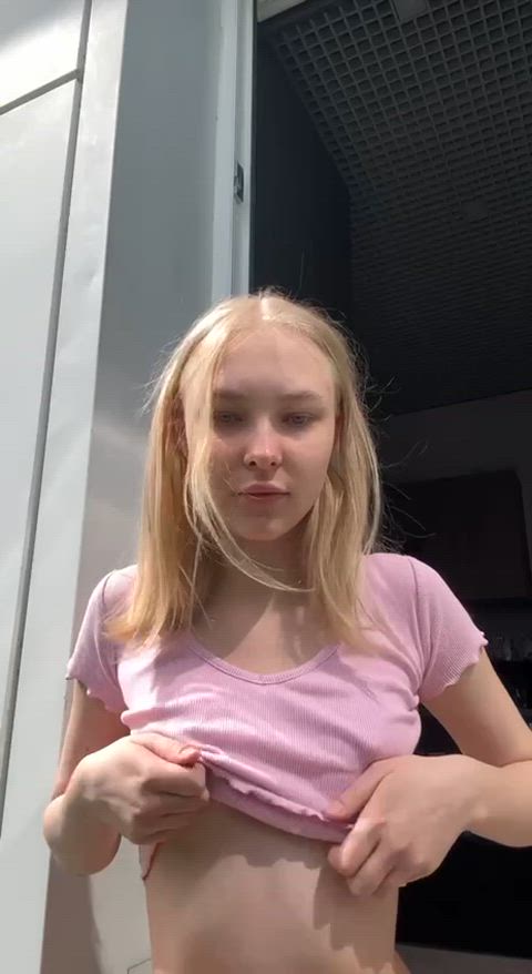 I like showing my boobs everywhere