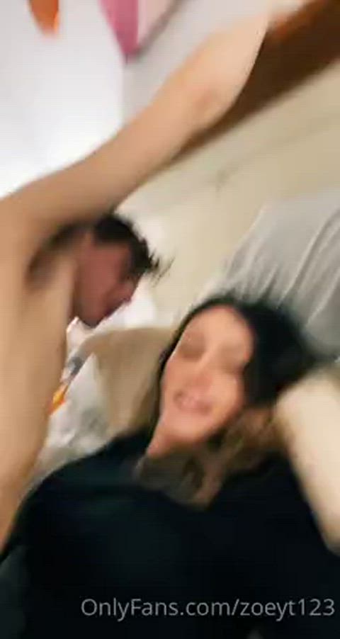 Tempting TS Zoey Taylor thrusting into her partner