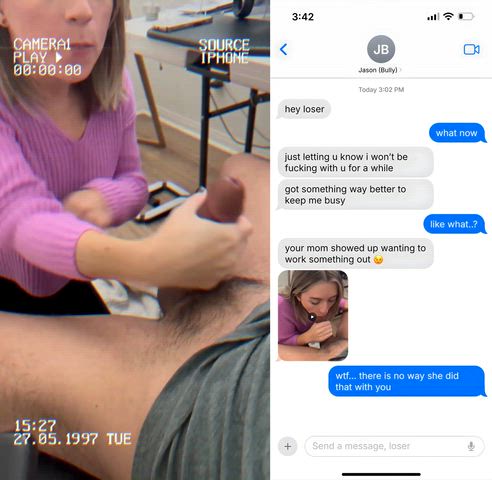 Her deal with the bully...