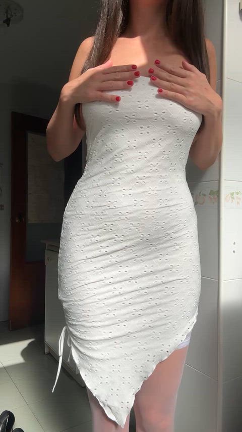 Marry me in this dress and then we can start creampie marathon