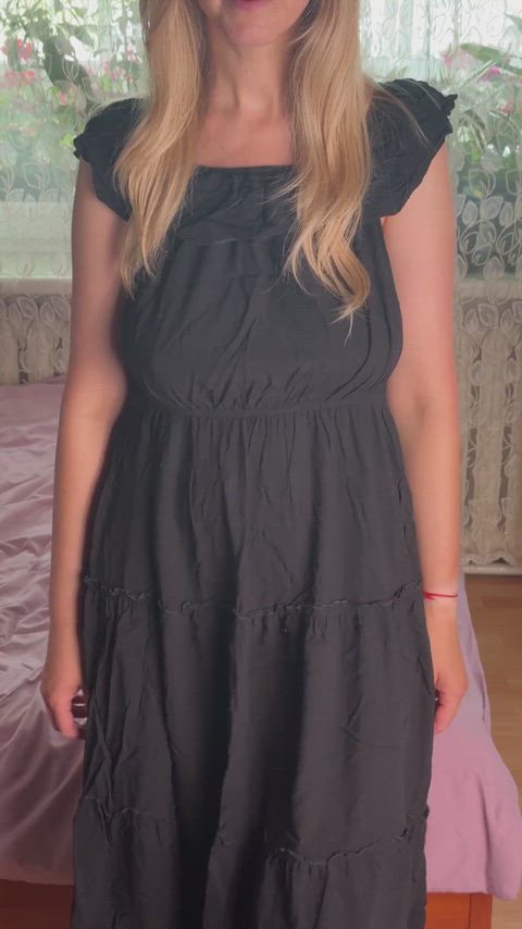 The dress is classy. What’s under is better