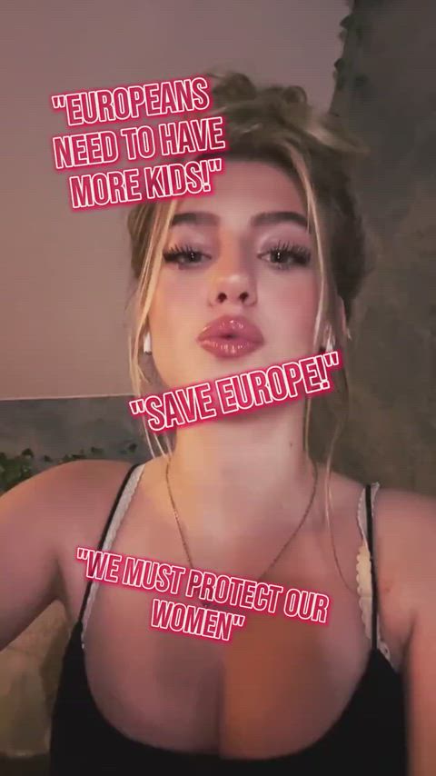 ♠️♠️♠️ Europe needs a TV ad like this to boost white women’s birthrate ♠️♠️♠️