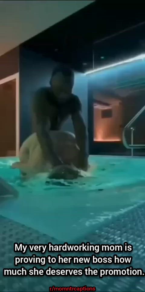 She’s definitely not enjoying this… right?