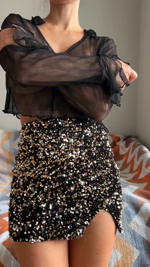 Just the right amount of sheer