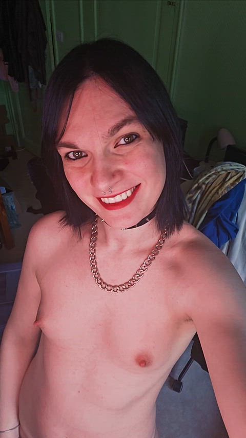 Brunette Cute OnlyFans Trans Trans Woman Transexual Porn GIF by emilyretcher