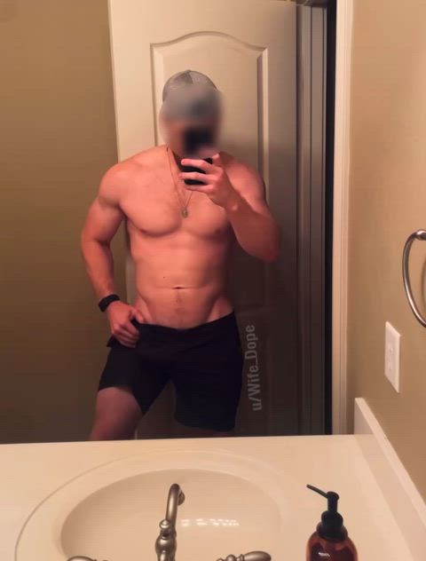 Ripped my good gym shorts getting this